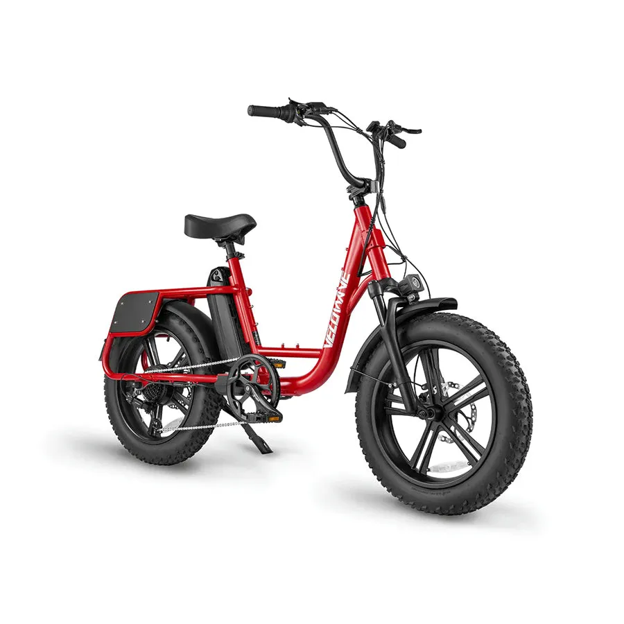 Velowave Prado S - Commuter Step-Through Fat Tire Electric Bike - Top Speed 25mph - 750W