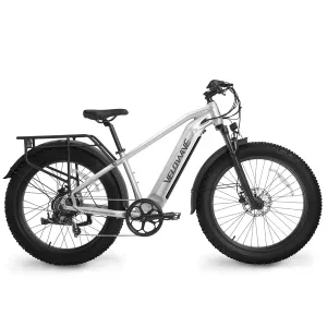 Velowave Ranger 2.0 - All-Terrain Fat Tire Electric Bike - Top Speed 28mph - 750W