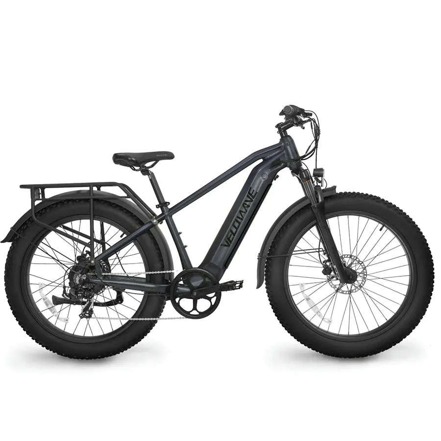 Velowave Ranger 2.0 - All-Terrain Fat Tire Electric Bike - Top Speed 28mph - 750W