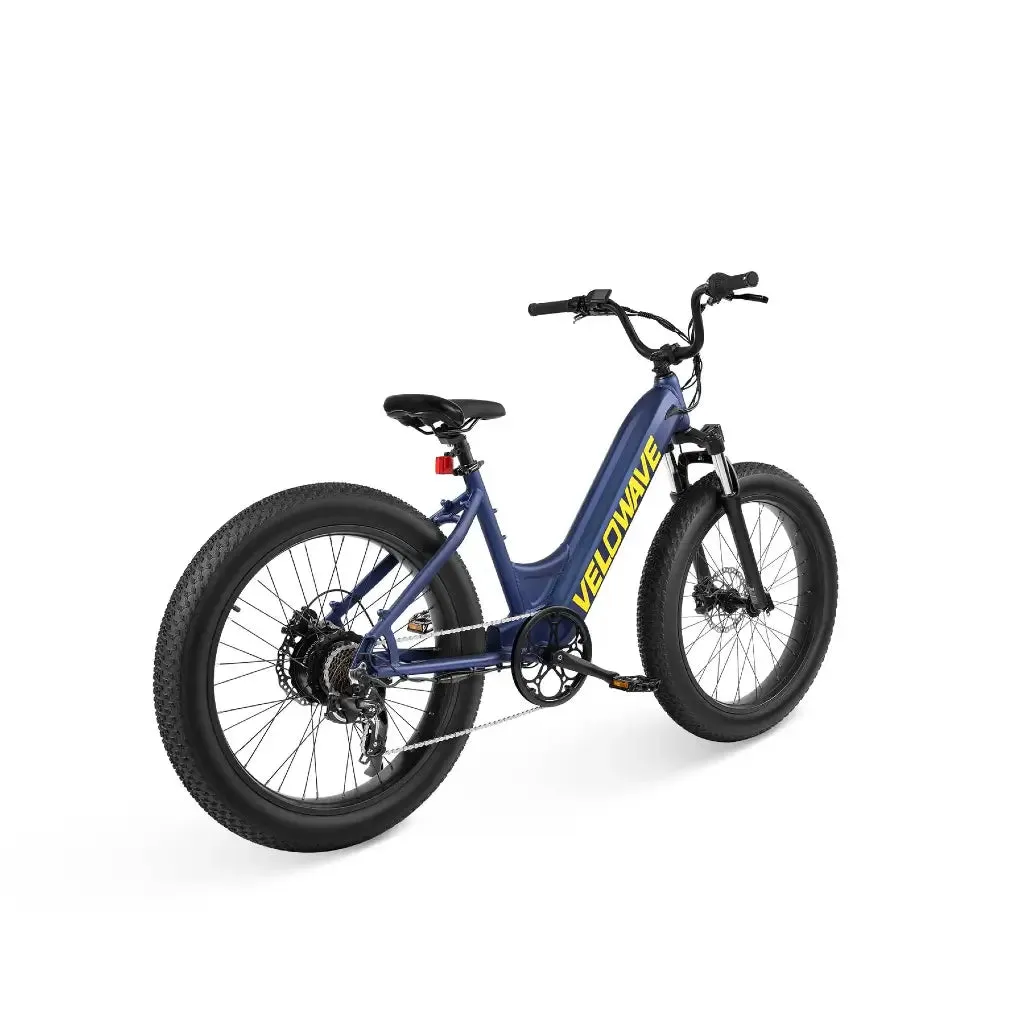 Velowave Rover Step Thru 750W 48V Fat Tire Commuter Electric Bike