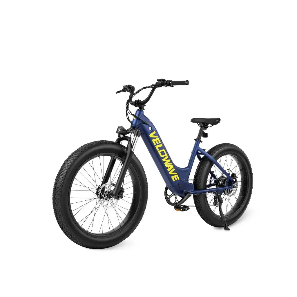 Velowave Rover Step Thru 750W 48V Fat Tire Commuter Electric Bike