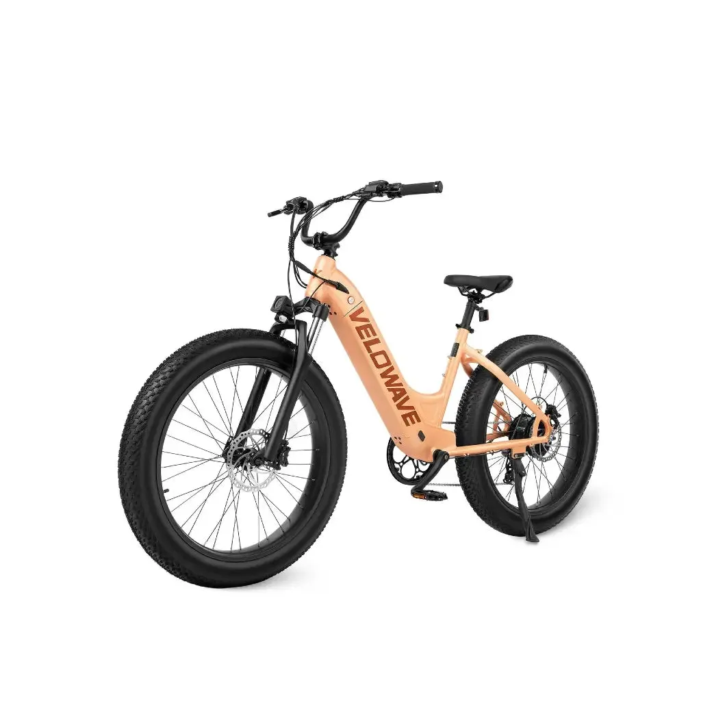 Velowave Rover Step Thru 750W 48V Fat Tire Commuter Electric Bike