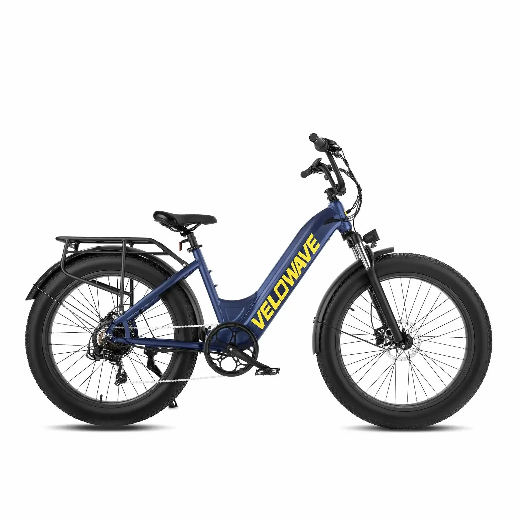 Velowave Rover Step Thru 750W 48V Fat Tire Commuter Electric Bike