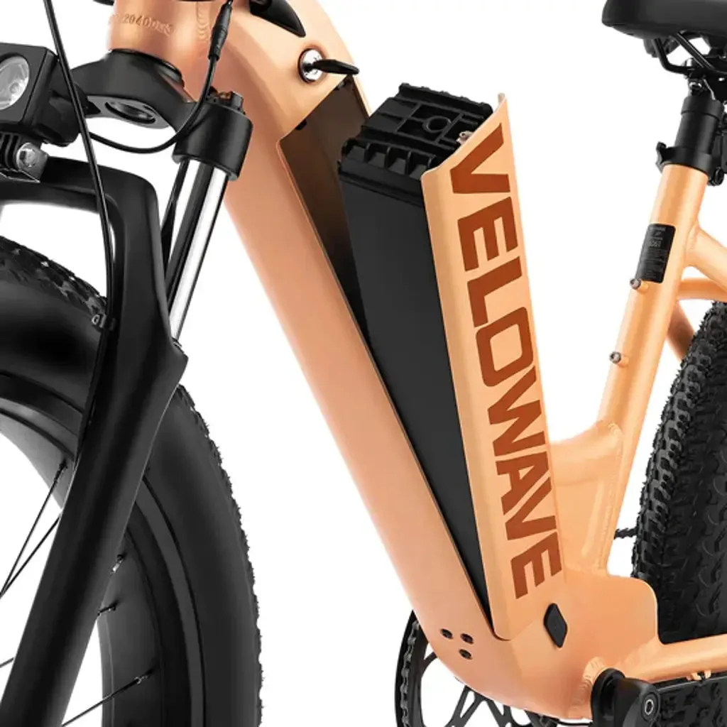 Velowave Rover Step Thru 750W 48V Fat Tire Commuter Electric Bike