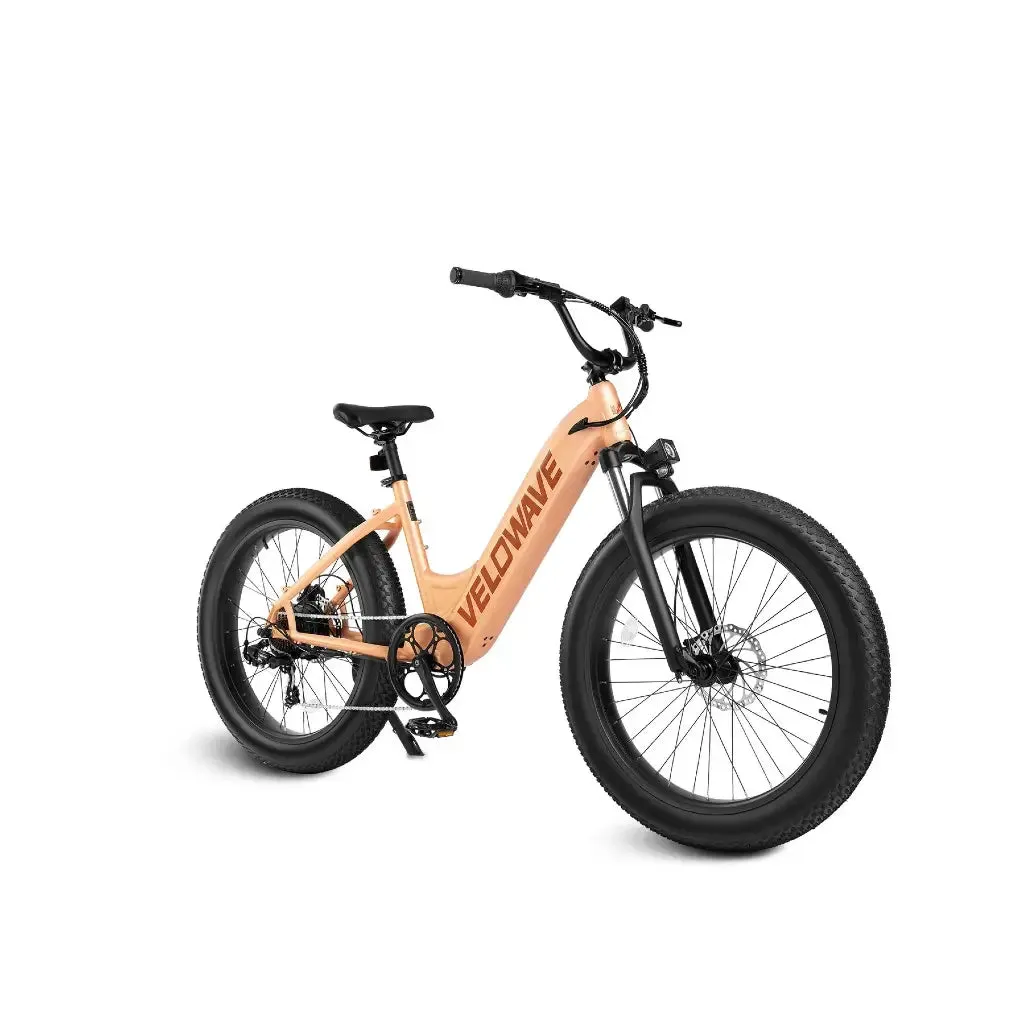 Velowave Rover Step Thru 750W 48V Fat Tire Commuter Electric Bike