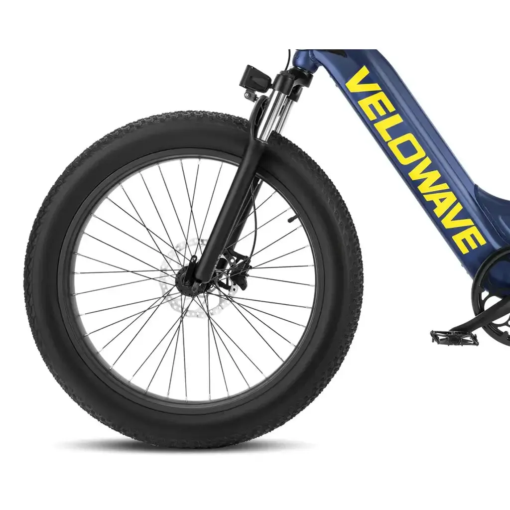 Velowave Rover Step Thru 750W 48V Fat Tire Commuter Electric Bike