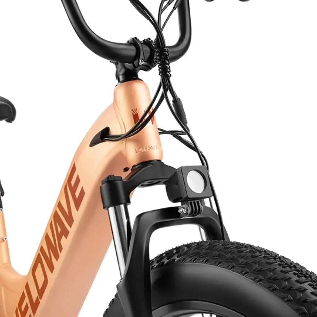 Velowave Rover Step Thru 750W 48V Fat Tire Commuter Electric Bike