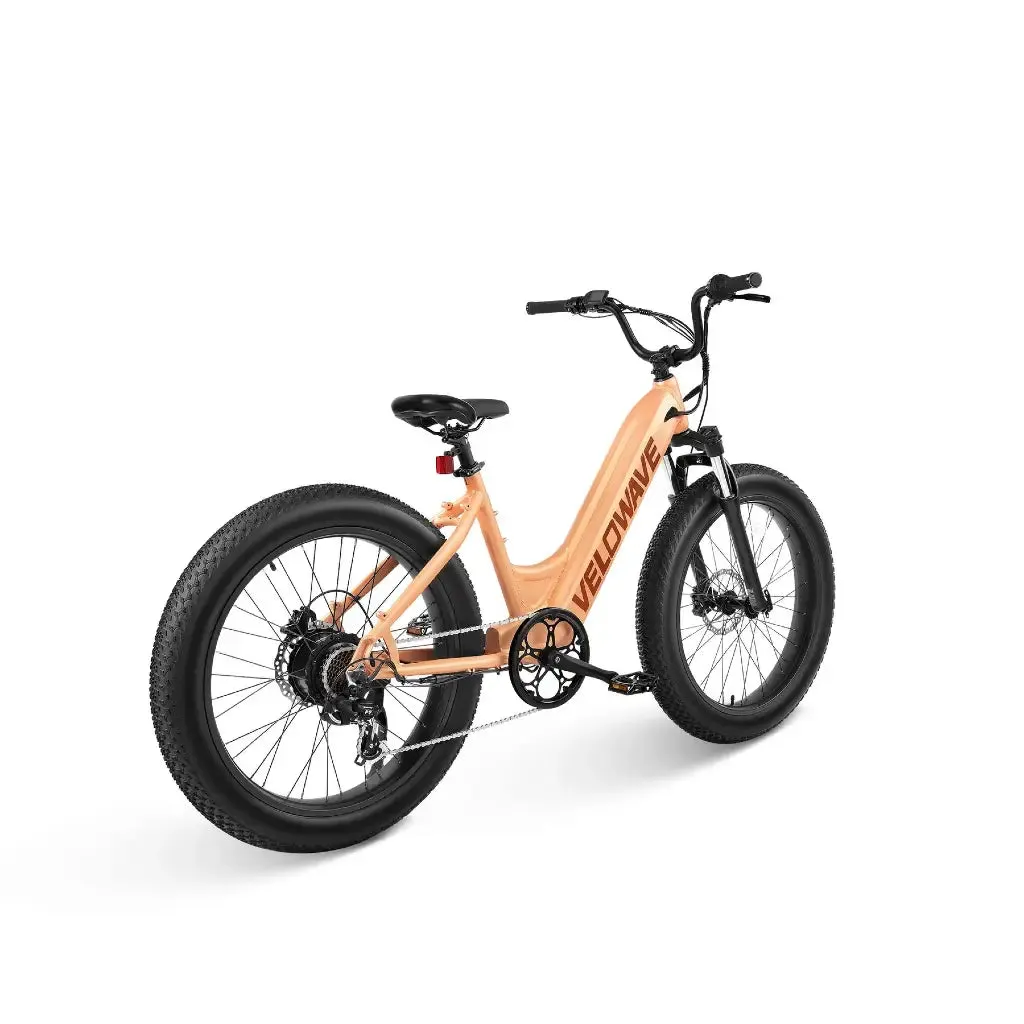 Velowave Rover Step Thru 750W 48V Fat Tire Commuter Electric Bike