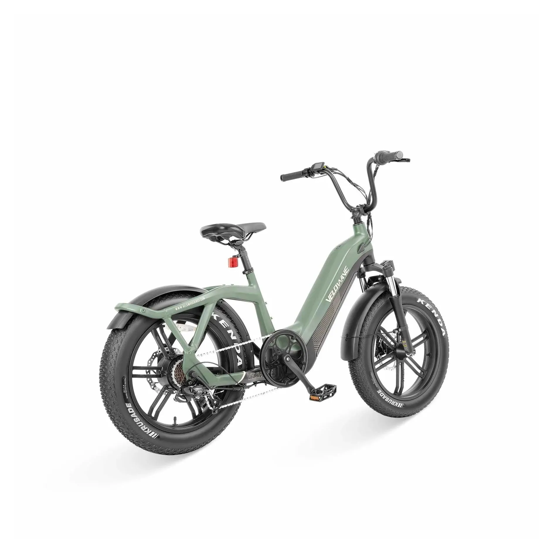 VELOWAVE|PONY 750W Fat Tire Step Thru Electric Bike