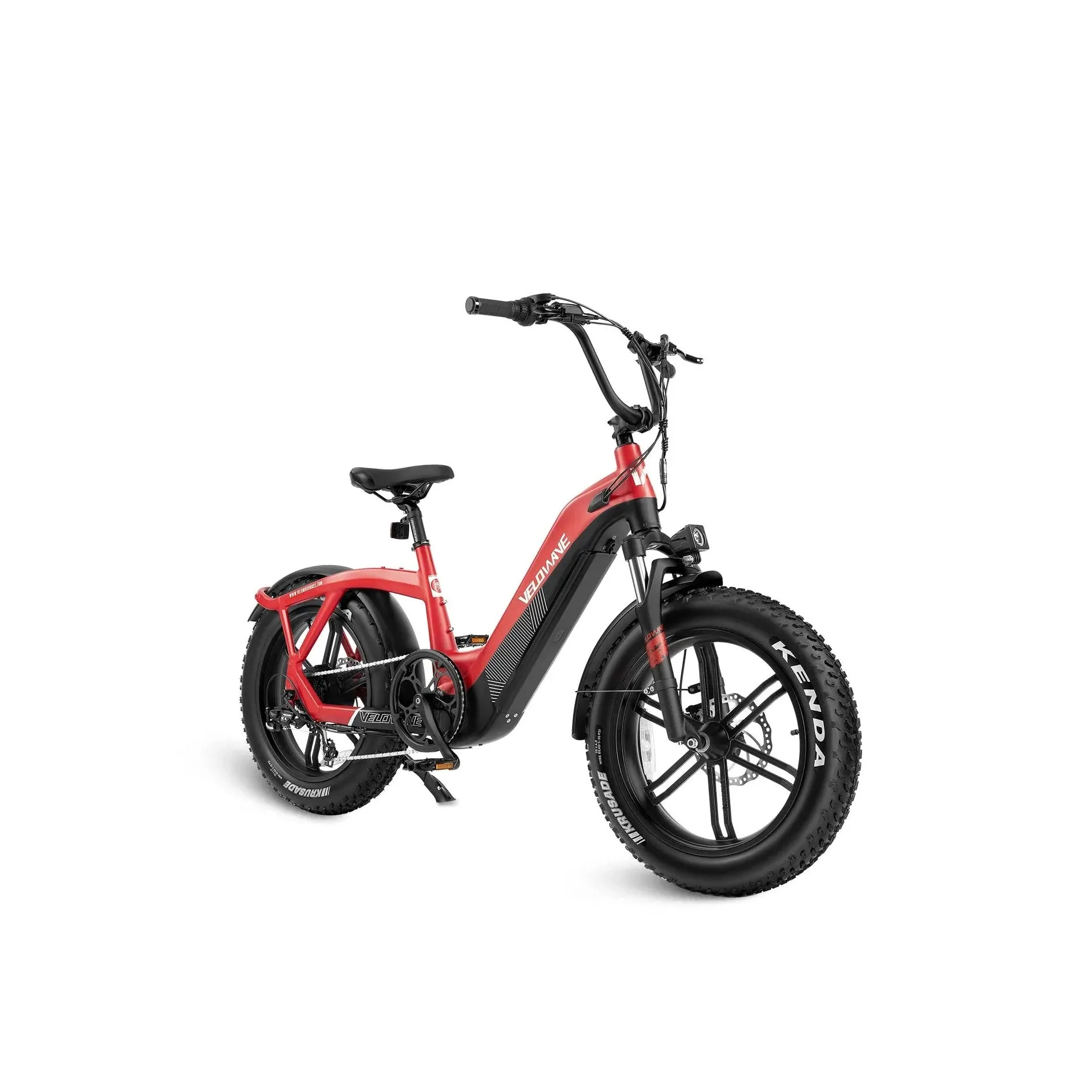 VELOWAVE|PONY 750W Fat Tire Step Thru Electric Bike