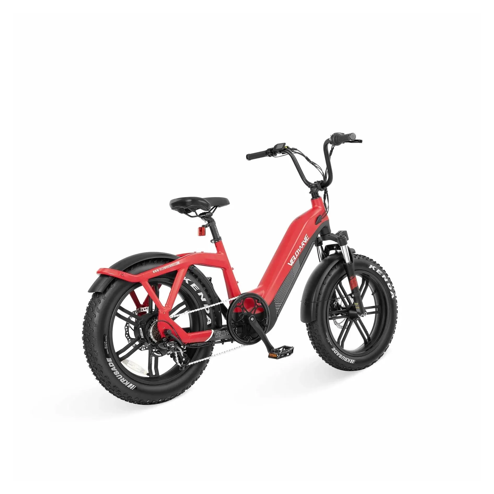 VELOWAVE|PONY 750W Fat Tire Step Thru Electric Bike