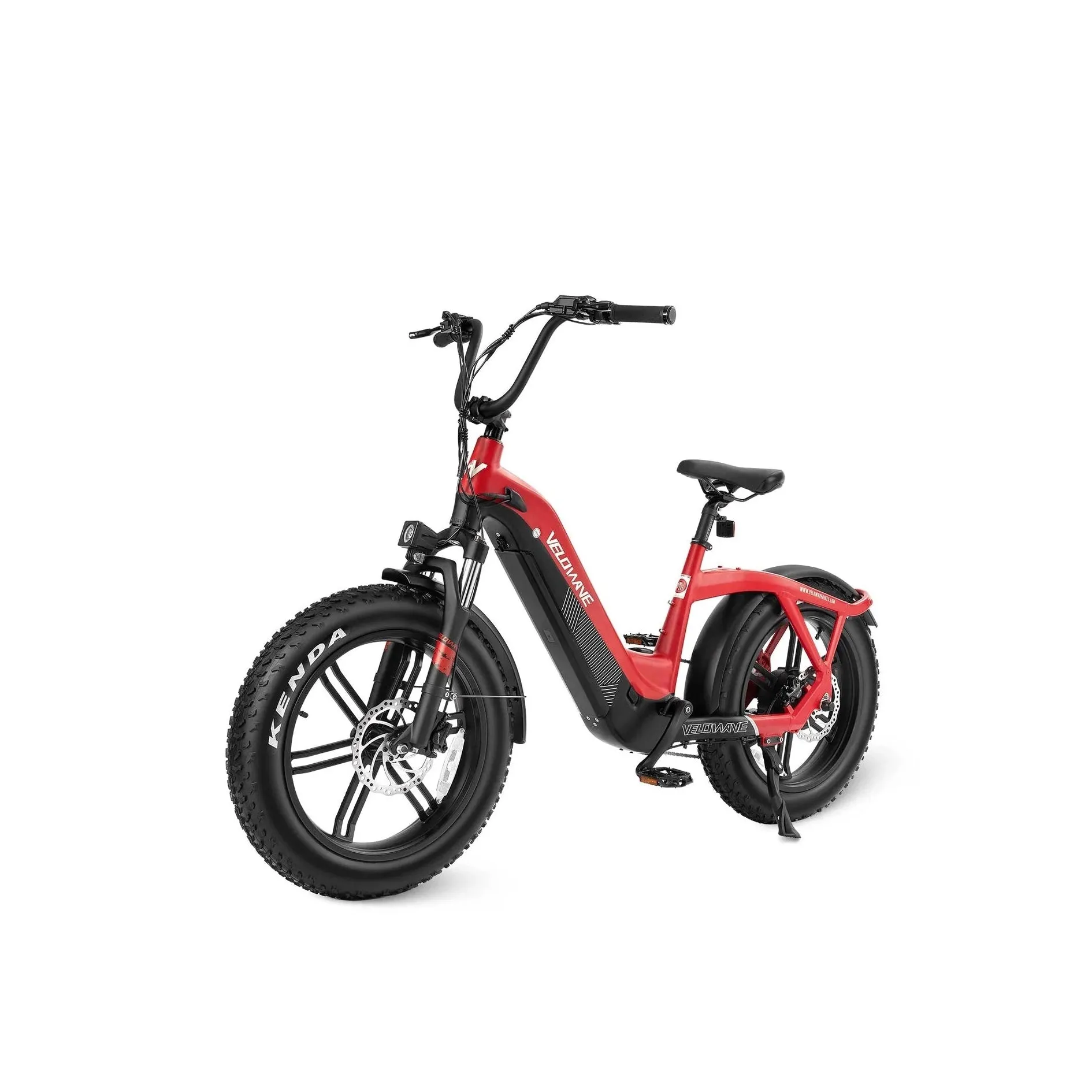 VELOWAVE|PONY 750W Fat Tire Step Thru Electric Bike