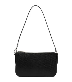 Women's Chantaco Classic Leather Shoulder Bag Noir