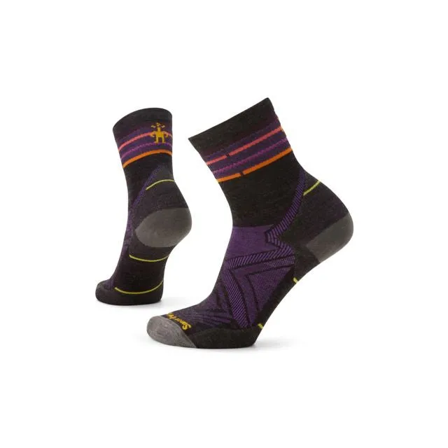 Womens Run Zero Cushion Mid Crew Socks