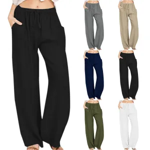 xiangtuibao Cross-Border Women's Clothing  New HOTan and NEWn  Independent Station HOTan and NEWn Soft Casual Loose Trousers Women