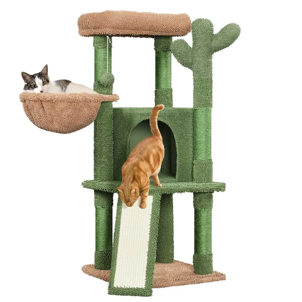 Yaheetech 42″ H Cactus Cat Tree