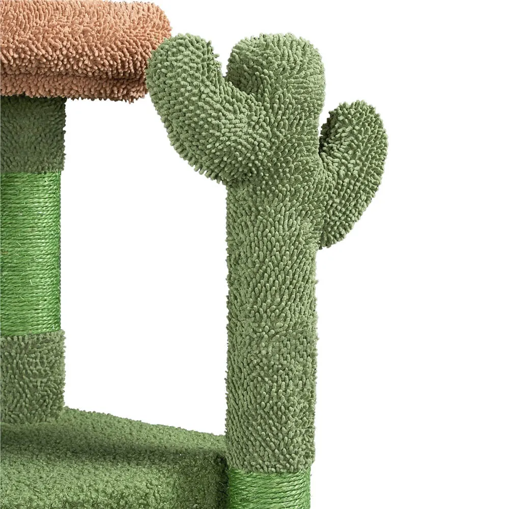 Yaheetech 42″ H Cactus Cat Tree