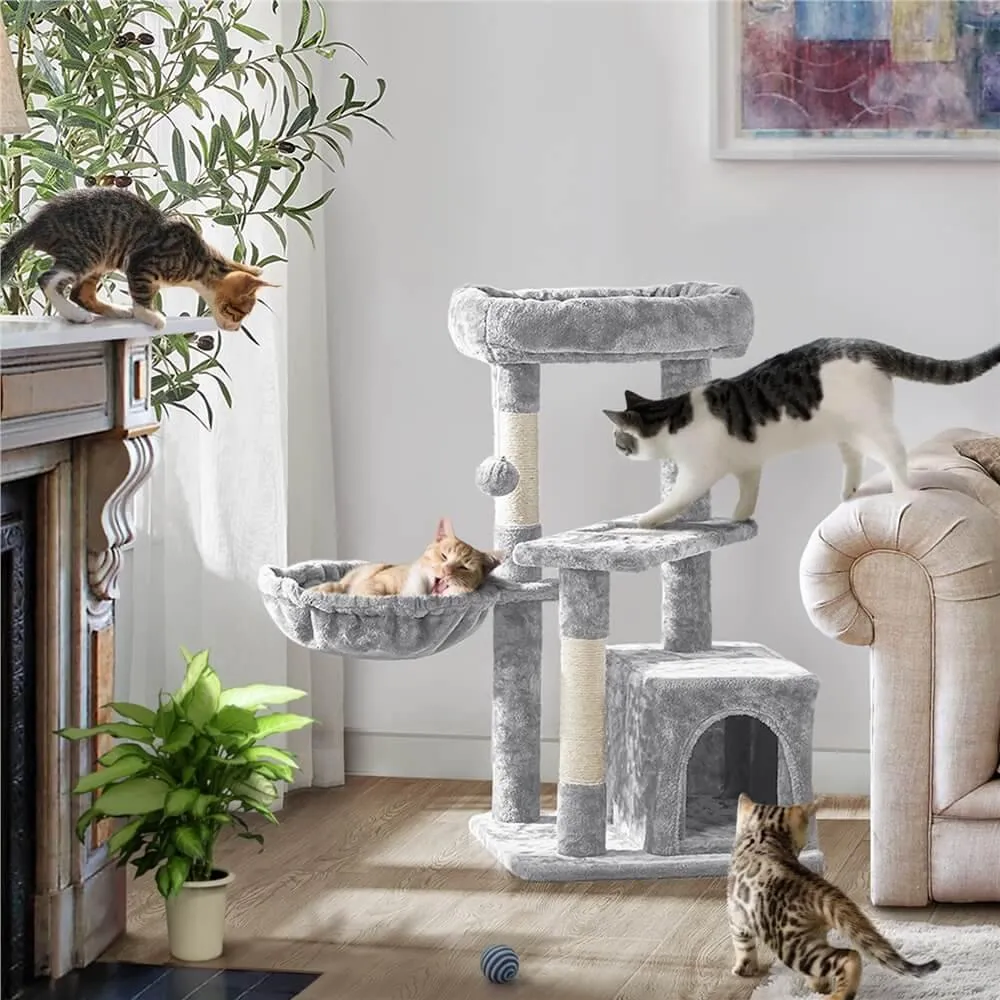 Yaheetech Cat Tree Tower 33 Inch