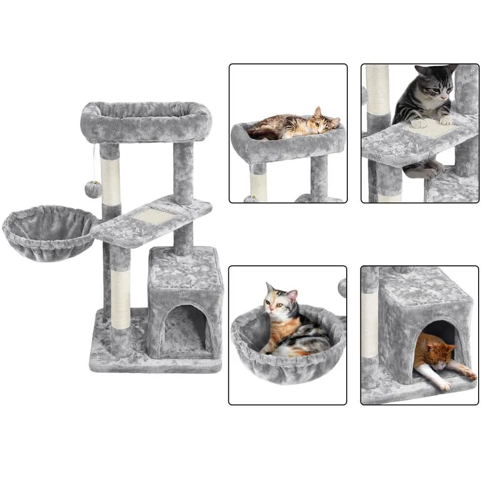 Yaheetech Cat Tree Tower 33 Inch